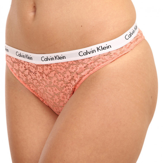 3PACK Sieviešu brazīliešu biksītes Calvin Klein daudzkrāsainas (QD3925E-W5F)