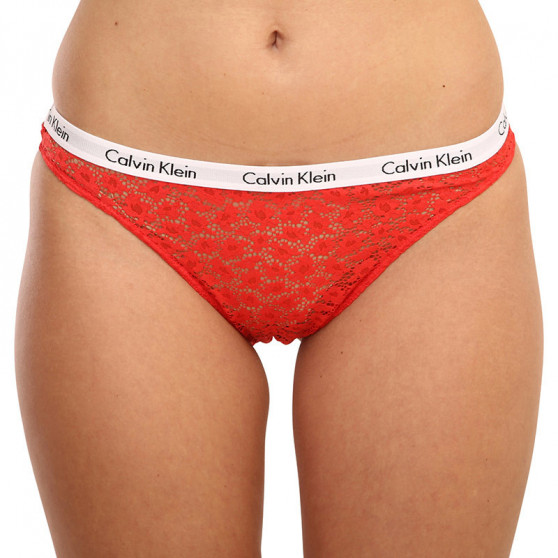 3PACK Sieviešu brazīliešu biksītes Calvin Klein daudzkrāsainas (QD3925E-W5F)