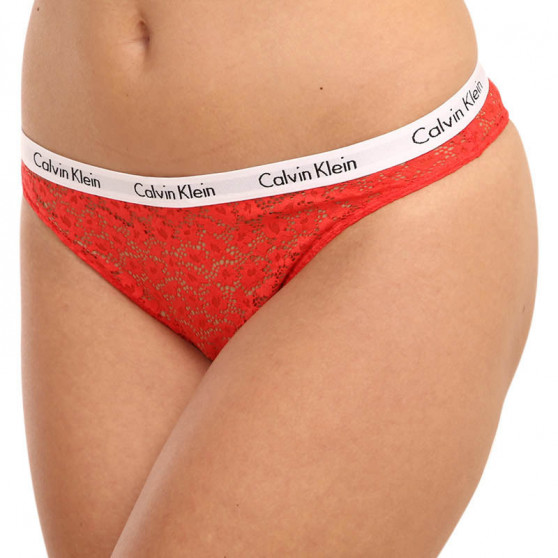 3PACK Sieviešu brazīliešu biksītes Calvin Klein daudzkrāsainas (QD3925E-W5F)