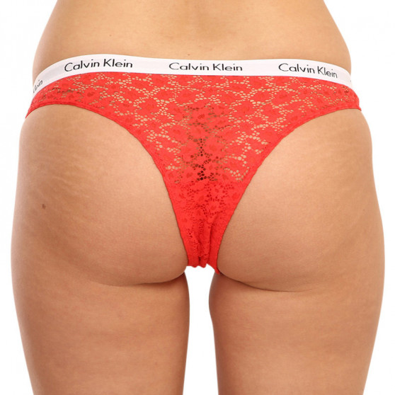 3PACK Sieviešu brazīliešu biksītes Calvin Klein daudzkrāsainas (QD3925E-W5F)