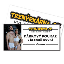 Elektroniskais kupons 1000,- (zaslání pouze e-mailem)