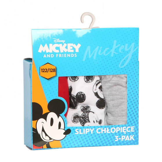 3PACK zēnu apakšbikses E plus M Mickey daudzkrāsains (MCK-A)