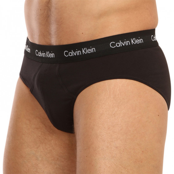 3PACK vīriešu apakšbikses Calvin Klein melnas (U2661G-1UV)