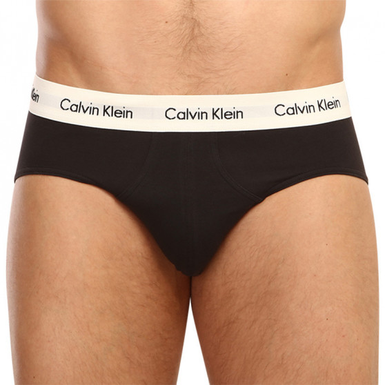 3PACK vīriešu apakšbikses Calvin Klein melnas (U2661G-1UV)