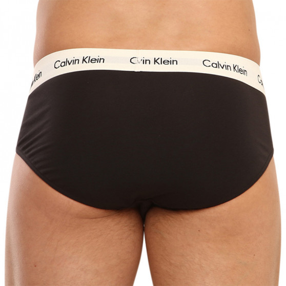 3PACK vīriešu apakšbikses Calvin Klein melnas (U2661G-1UV)