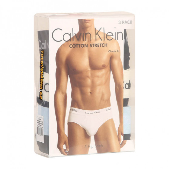 3PACK vīriešu apakšbikses Calvin Klein melnas (U2661G-1UV)