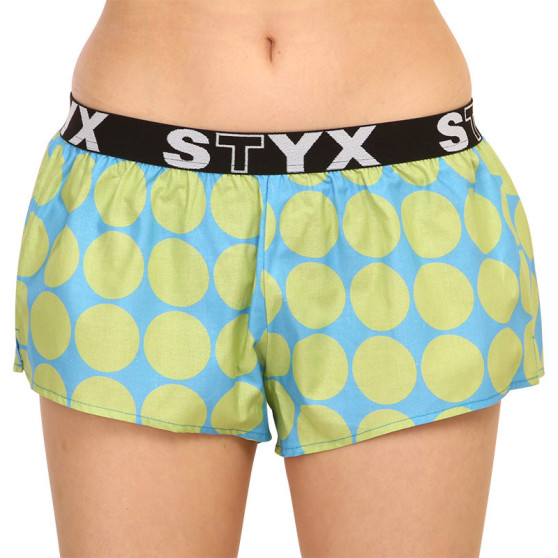 Sieviešu bokseršorti Styx art sporta gumijas polka dots (T1054)