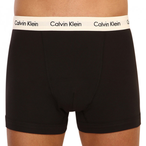 3PACK vīriešu bokseru šorti Calvin Klein melni (U2662G-1UV)