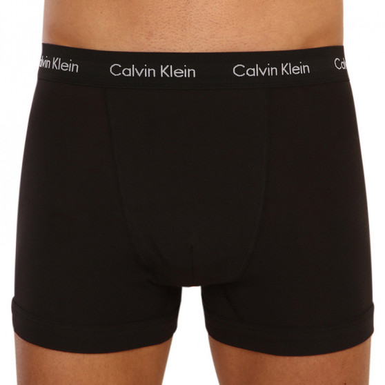 3PACK vīriešu bokseru šorti Calvin Klein melni (U2662G-1UV)