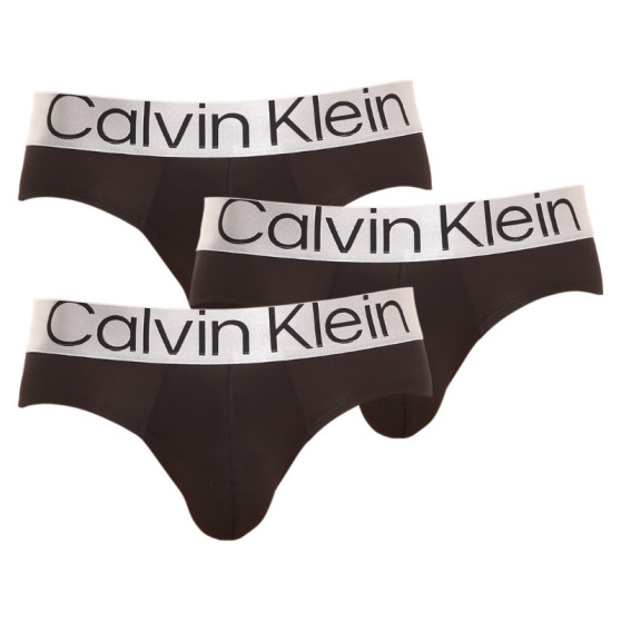 3PACK vīriešu apakšbikses Calvin Klein melnas (NB3073A-7V1)