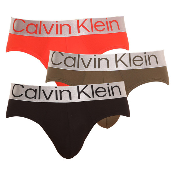 3PACK vīriešu apakšbikses Calvin Klein daudzkrāsains (NB3073A-13B)