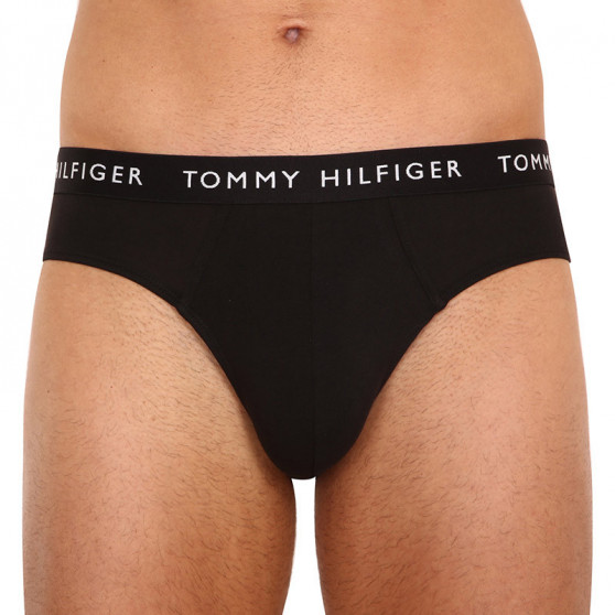 3PACK vīriešu apakšbikses Tommy Hilfiger melnas (UM0UM02206 0TE)