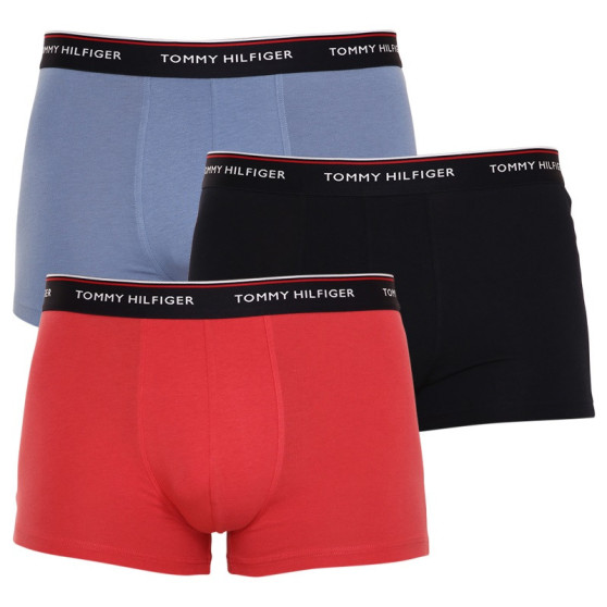 3PACK vīriešu bokseru šorti Tommy Hilfiger daudzkrāsaini (1U87903842 0TU)