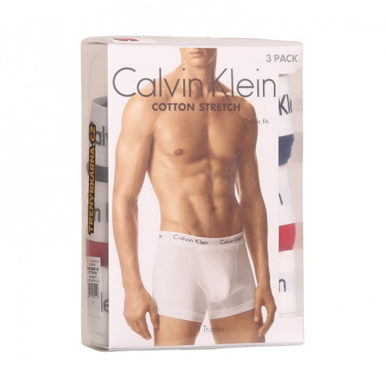 3PACK vīriešu bokseru šorti Calvin Klein daudzkrāsaini (U2662G-i03)