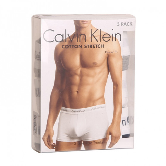 3PACK vīriešu bokseru šorti Calvin Klein daudzkrāsaini (U2664G-998)