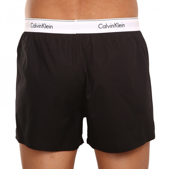 2PACK vīriešu bokseršorti Calvin Klein melni (NB1396A-001)