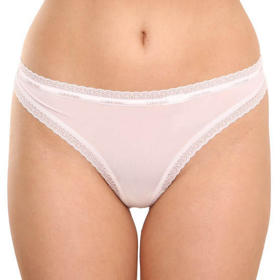 3PACK Sieviešu stringi Calvin Klein daudzkrāsains (QD3802E-FIY)