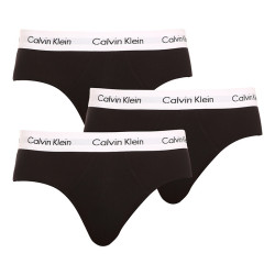 3PACK vīriešu apakšbikses Calvin Klein melnas (U2661G-001)