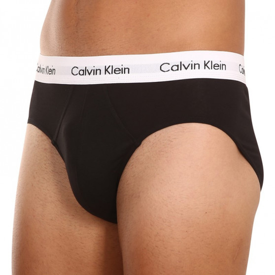 3PACK vīriešu apakšbikses Calvin Klein melnas (U2661G-001)