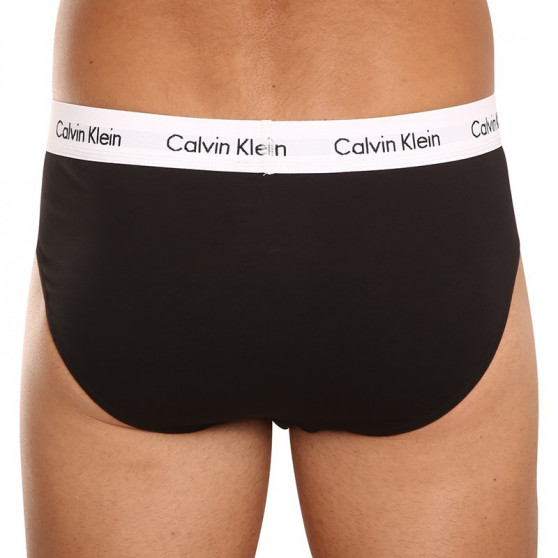 3PACK vīriešu apakšbikses Calvin Klein melnas (U2661G-001)