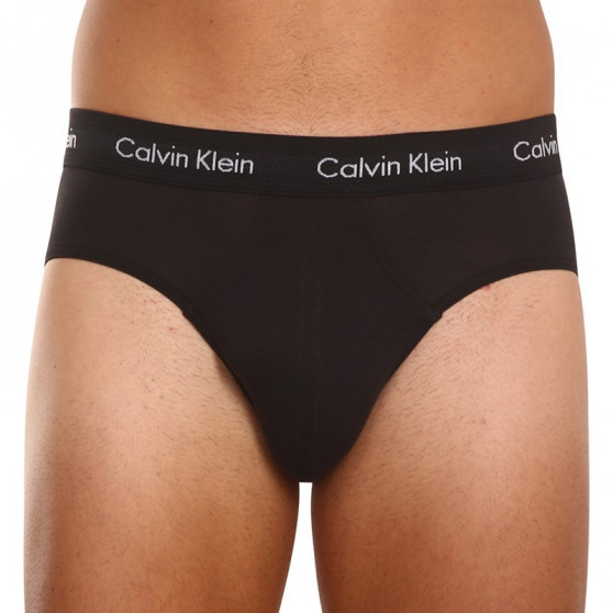 3PACK vīriešu apakšbikses Calvin Klein melnas (U2661G-XWB)