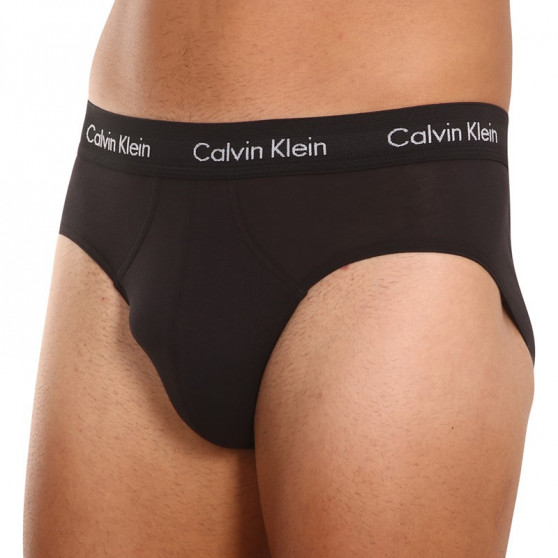 3PACK vīriešu apakšbikses Calvin Klein melnas (U2661G-XWB)