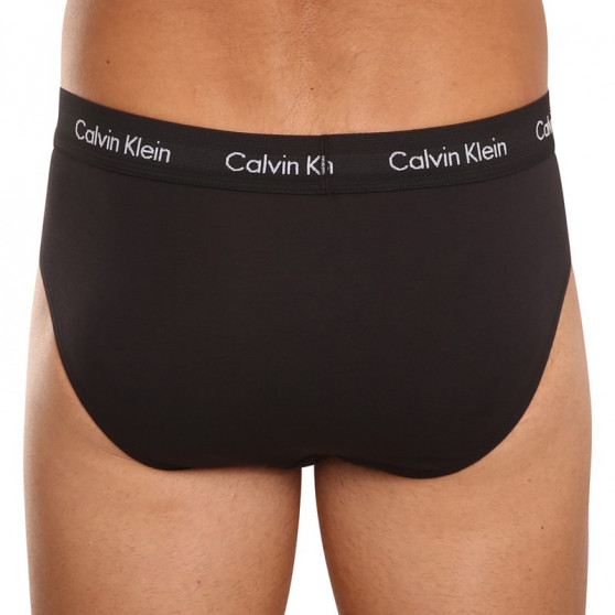 3PACK vīriešu apakšbikses Calvin Klein melnas (U2661G-XWB)