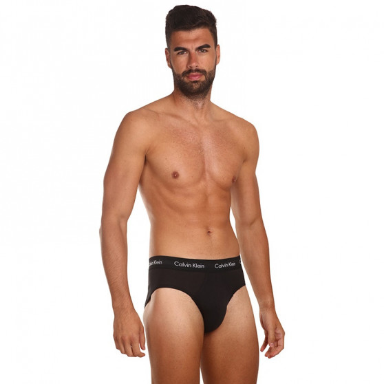 3PACK vīriešu apakšbikses Calvin Klein melnas (U2661G-XWB)