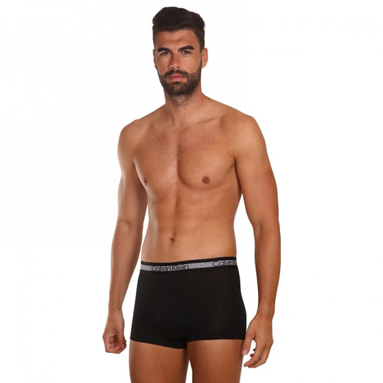 3PACK vīriešu bokseru šorti Calvin Klein melni (NB1799A-001)