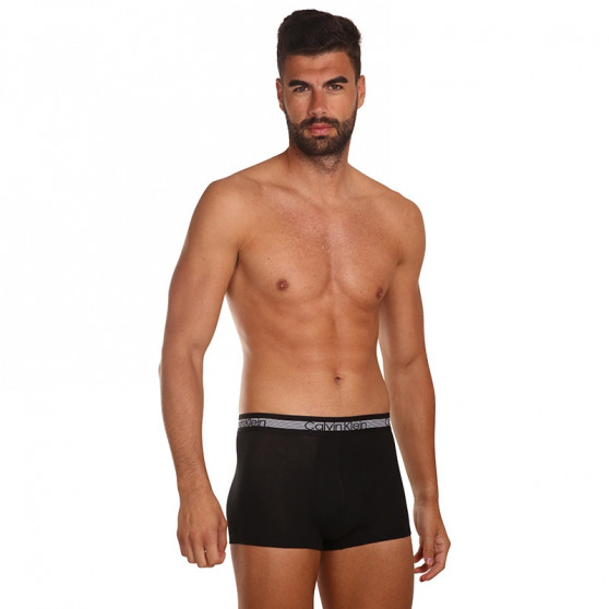 3PACK vīriešu bokseru šorti Calvin Klein melni (NB1799A-001)