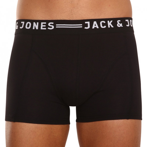 3PACK vīriešu bokseru šorti Jack and Jones melni (12081832 - black/black)