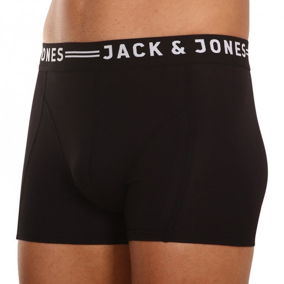 3PACK vīriešu bokseru šorti Jack and Jones melni (12081832 - black/black)