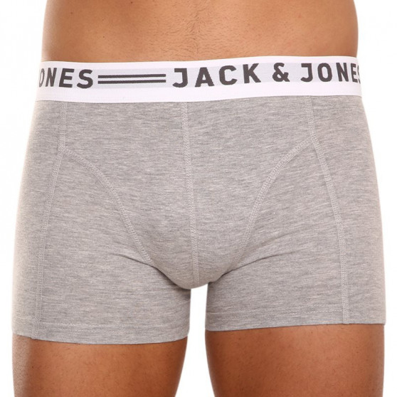 3PACK vīriešu bokseru šorti Jack and Jones daudzkrāsaini (12081832 - light grey)