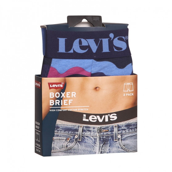 2PACK vīriešu bokseru šorti Levis daudzkrāsaini (701203910 001)