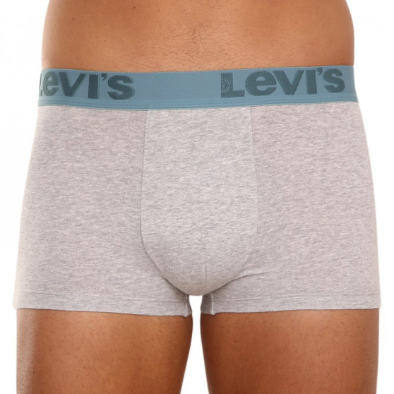 3PACK vīriešu bokseru šorti Levis pelēki (905042001 015)