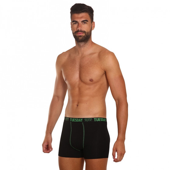 7PACK vīriešu bokseru šorti Lee Cooper melni (LCUBOX7P0110-1769913)