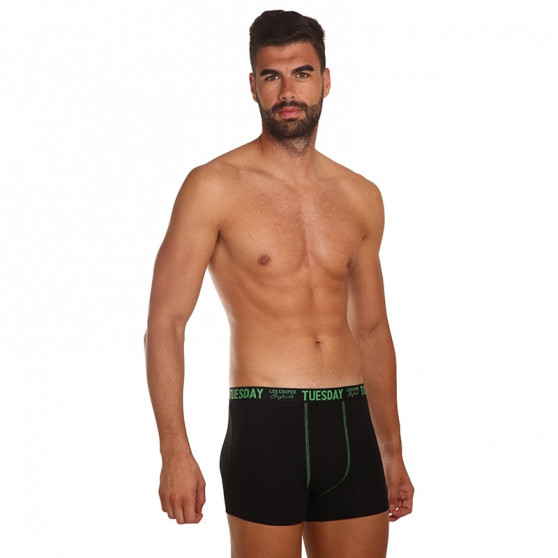 7PACK vīriešu bokseru šorti Lee Cooper melni (LCUBOX7P0110-1769913)