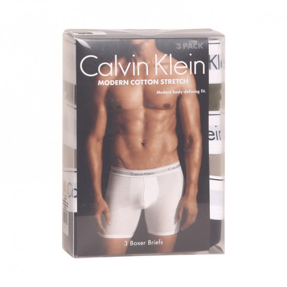 3PACK vīriešu bokseru šorti Calvin Klein daudzkrāsaini (NB2381A-67A)