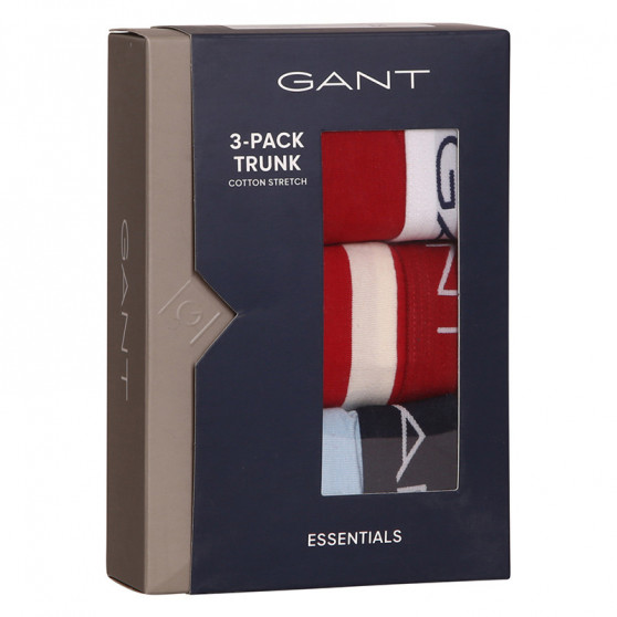 3PACK vīriešu bokseru šorti Gant daudzkrāsaini (902223303-630)