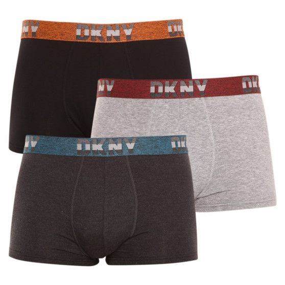 3PACK Vīriešu bokseru šorti DKNY Bellevue daudzkrāsaini (U5_6654_DKY_3PKA)