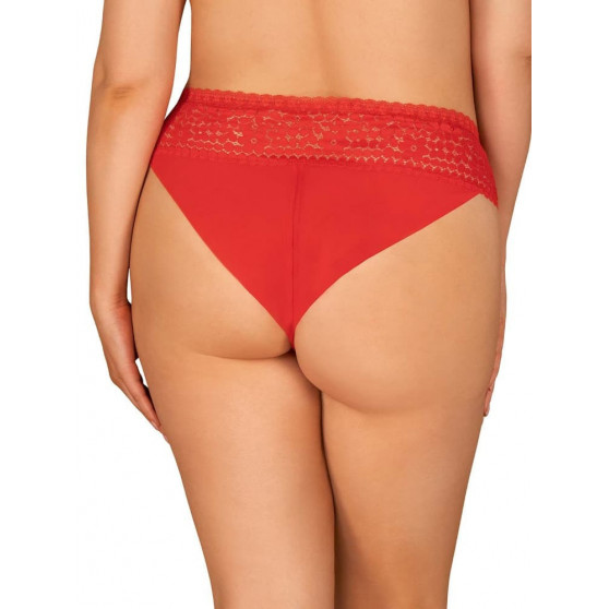 Sieviešu apakšbikses Obsessive oversized red (Blossmina panties)