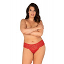 Sieviešu apakšbikses Obsessive oversized red (Blossmina panties)