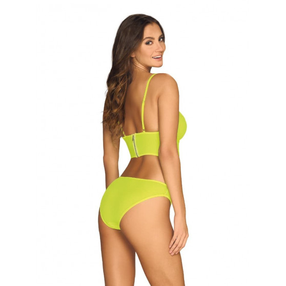 Sieviešu komplekts Obsessive yellow (Neonia top & panties)