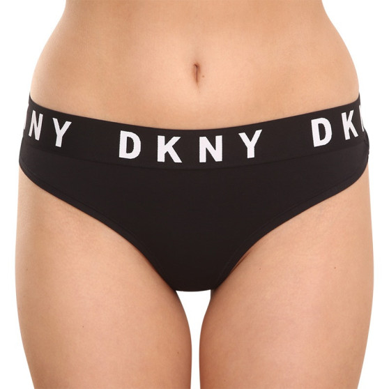 Sieviešu stringi DKNY melni (DK4529 Y3T)