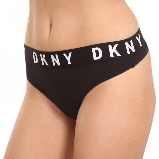 Sieviešu stringi DKNY melni (DK4529 Y3T)