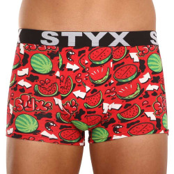 Vīriešu bokseru šorti Styx art sporta gumijas gumijas lielizmēra melones (R1459)