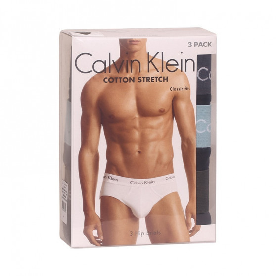 3PACK vīriešu apakšbikses Calvin Klein daudzkrāsains (U2661G-6EW)