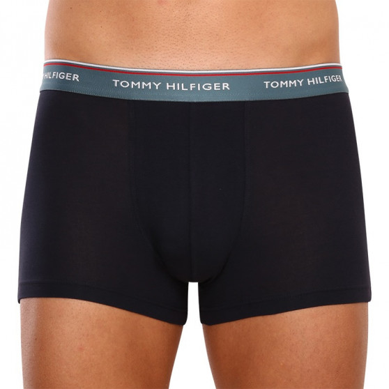 3PACK vīriešu bokseru šorti Tommy Hilfiger tumši zili (UM0UM01642 0SN)