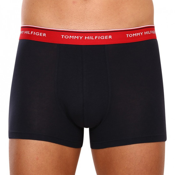 3PACK vīriešu bokseru šorti Tommy Hilfiger tumši zili (UM0UM01642 0SN)