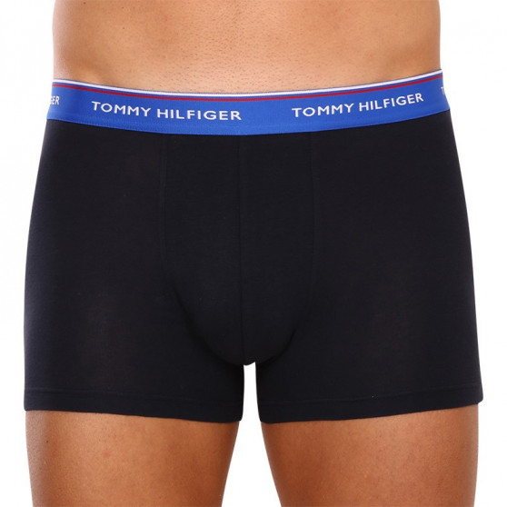 3PACK vīriešu bokseru šorti Tommy Hilfiger tumši zili (UM0UM01642 0SN)